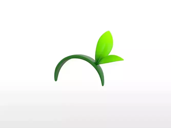 Headband023 Leaf Headband