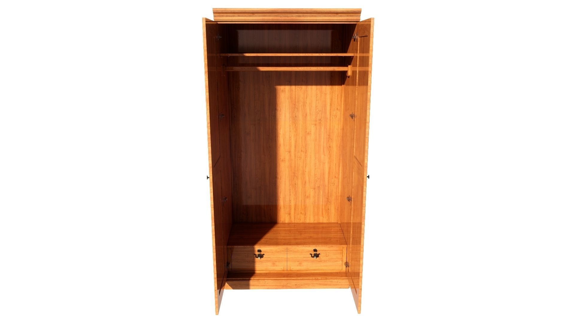 Wardrobe 3D model_4