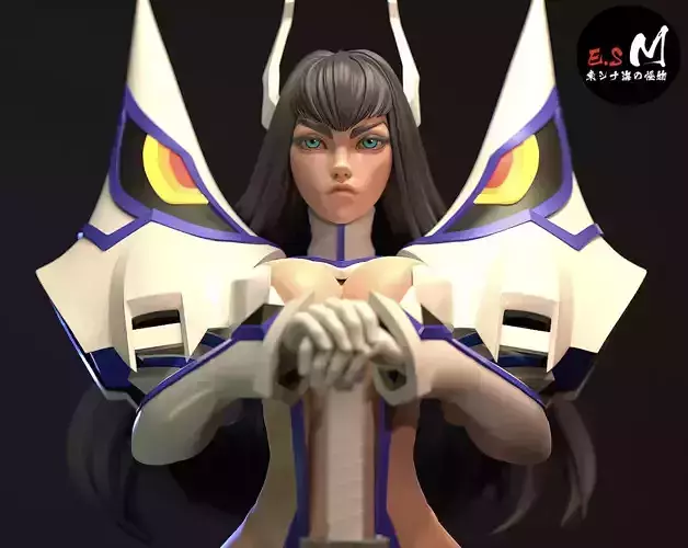 Satsuki Kiryuin CHARACTER BY ESM