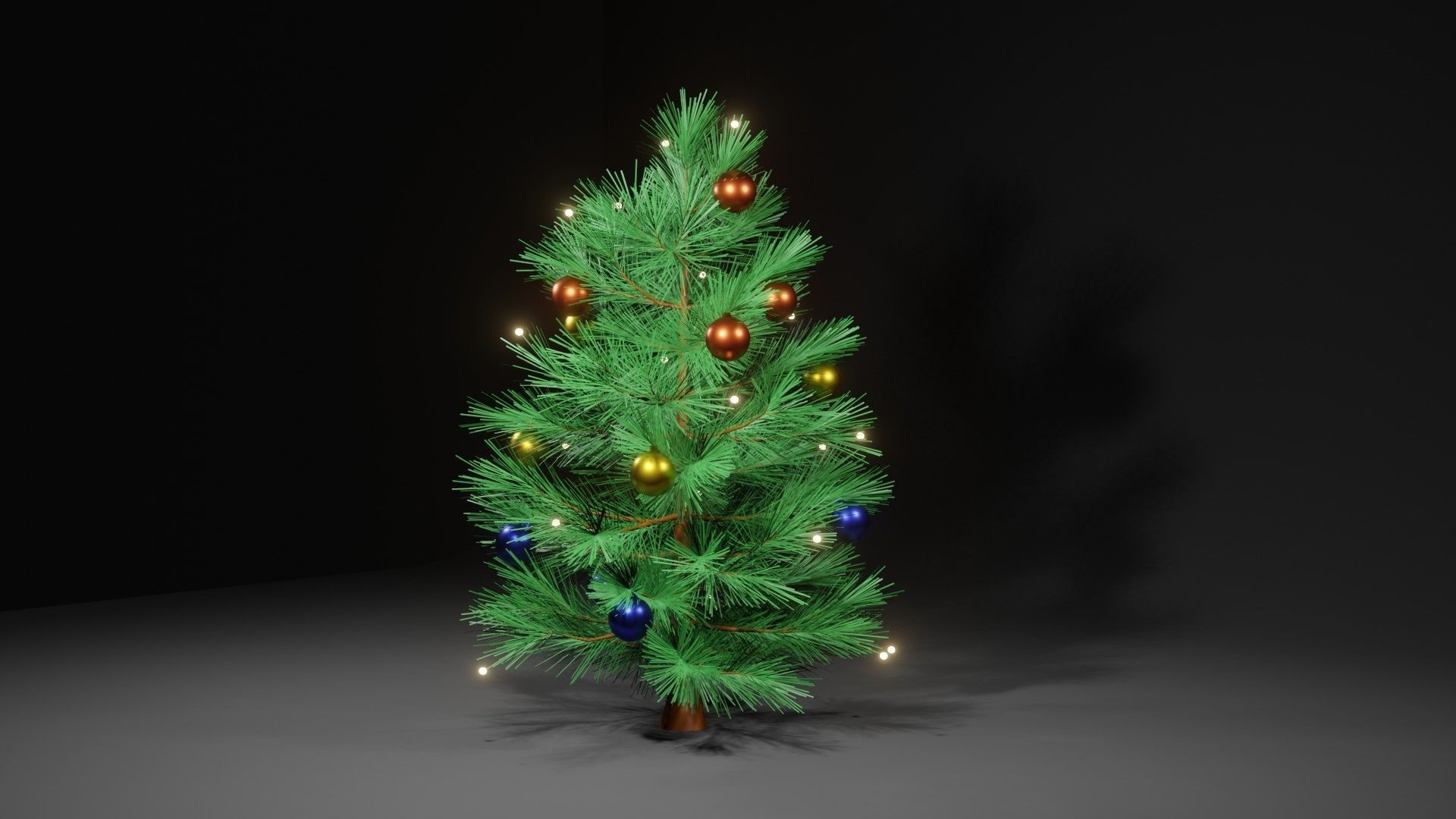 Christmas Tree 3D model_1