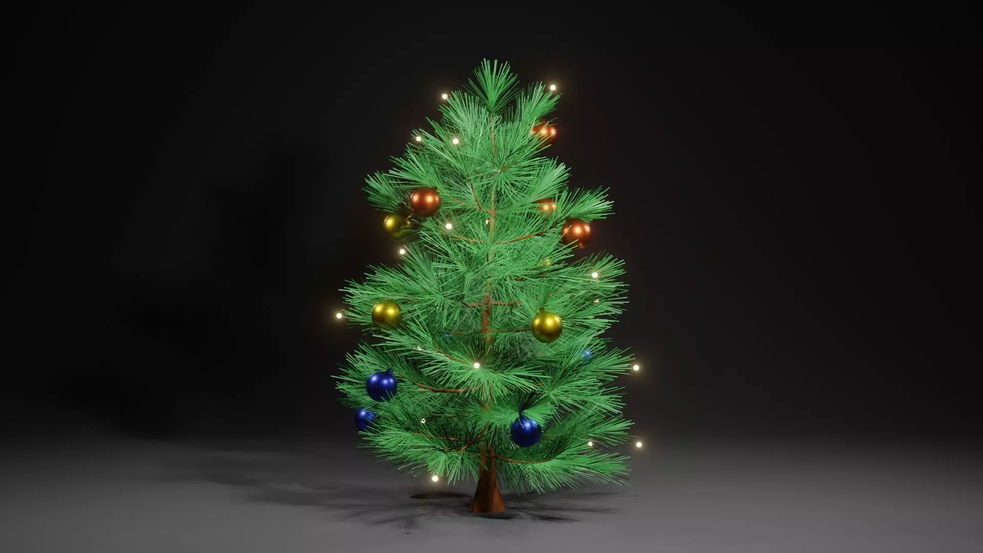 Christmas Tree 3D model_0