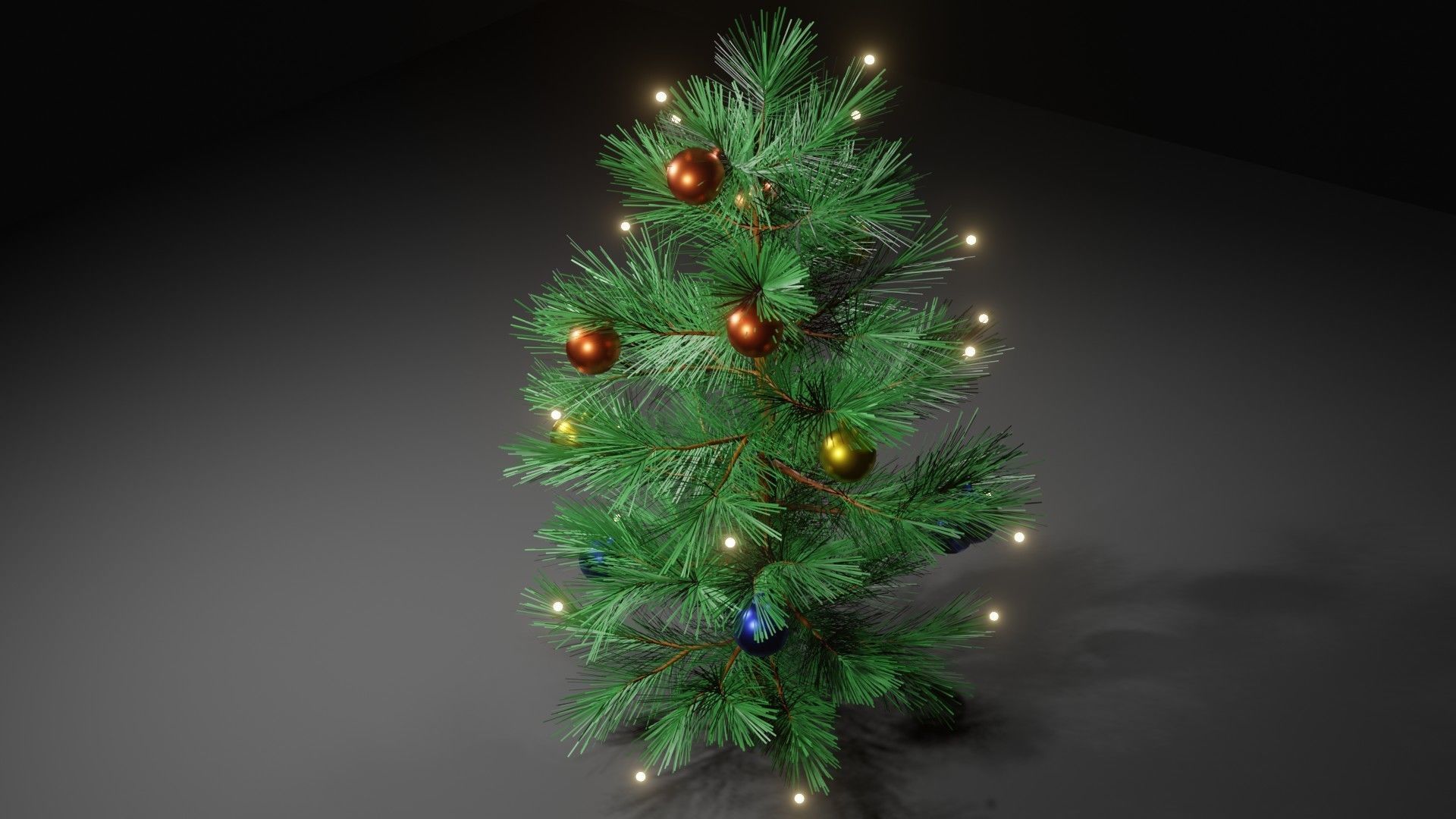 Christmas Tree 3D model_2