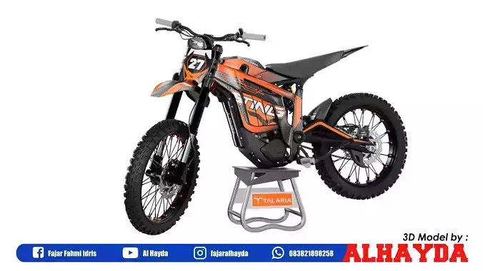 Talaria STING R Electric-bike  Low-poly 3D model