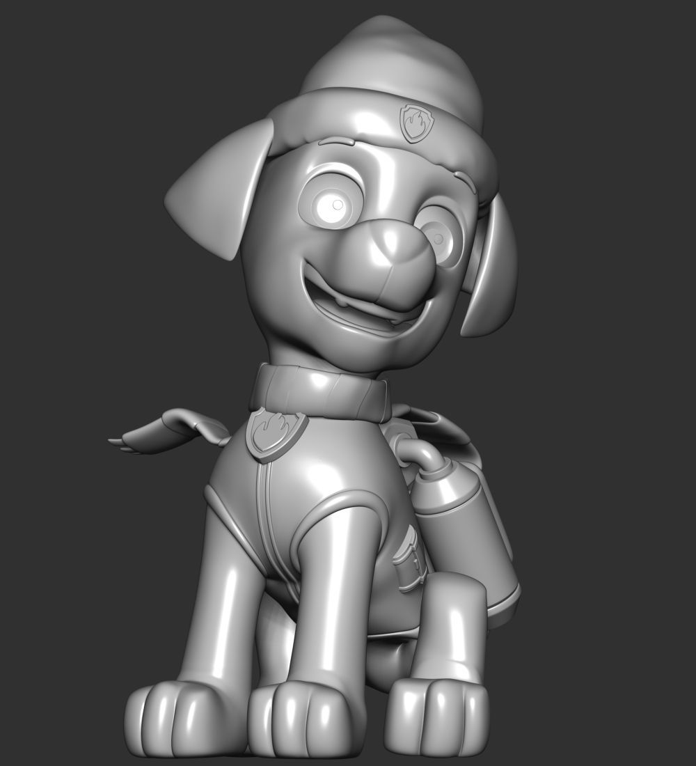 Marshall Christmas - Paw Patrol 3D print model_10