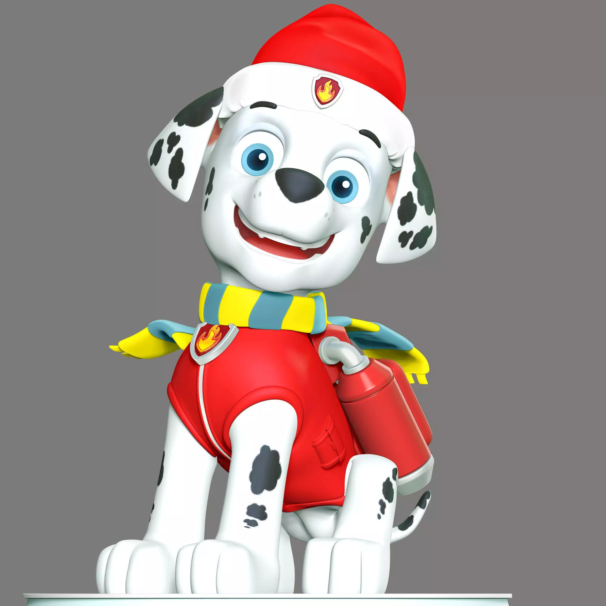 Marshall Christmas - Paw Patrol 3D print model_0
