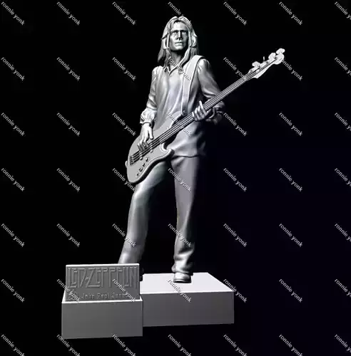 john paul jones - led zeppelin 3d printing 3D print model