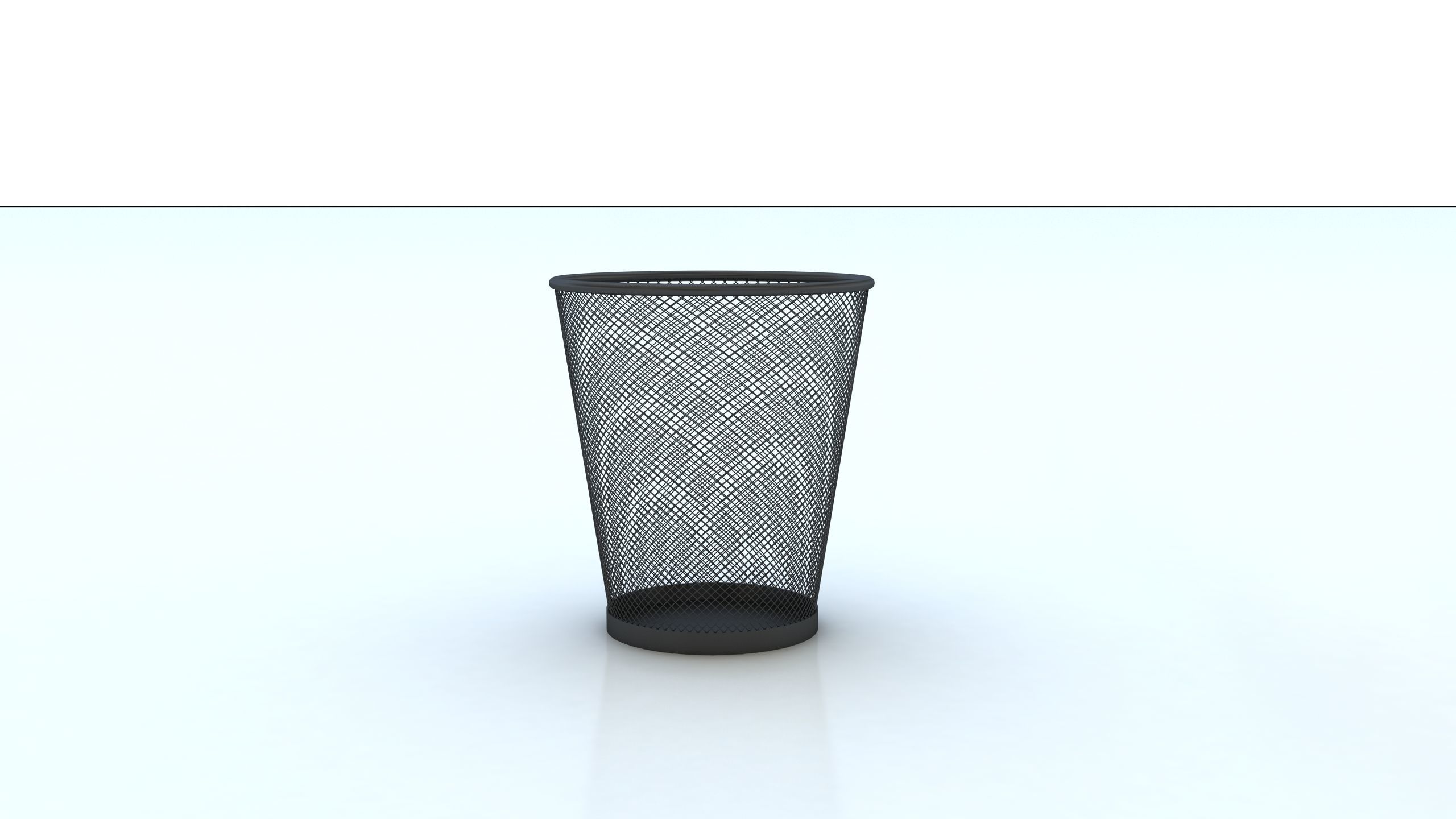 Trash Can 3D model_2