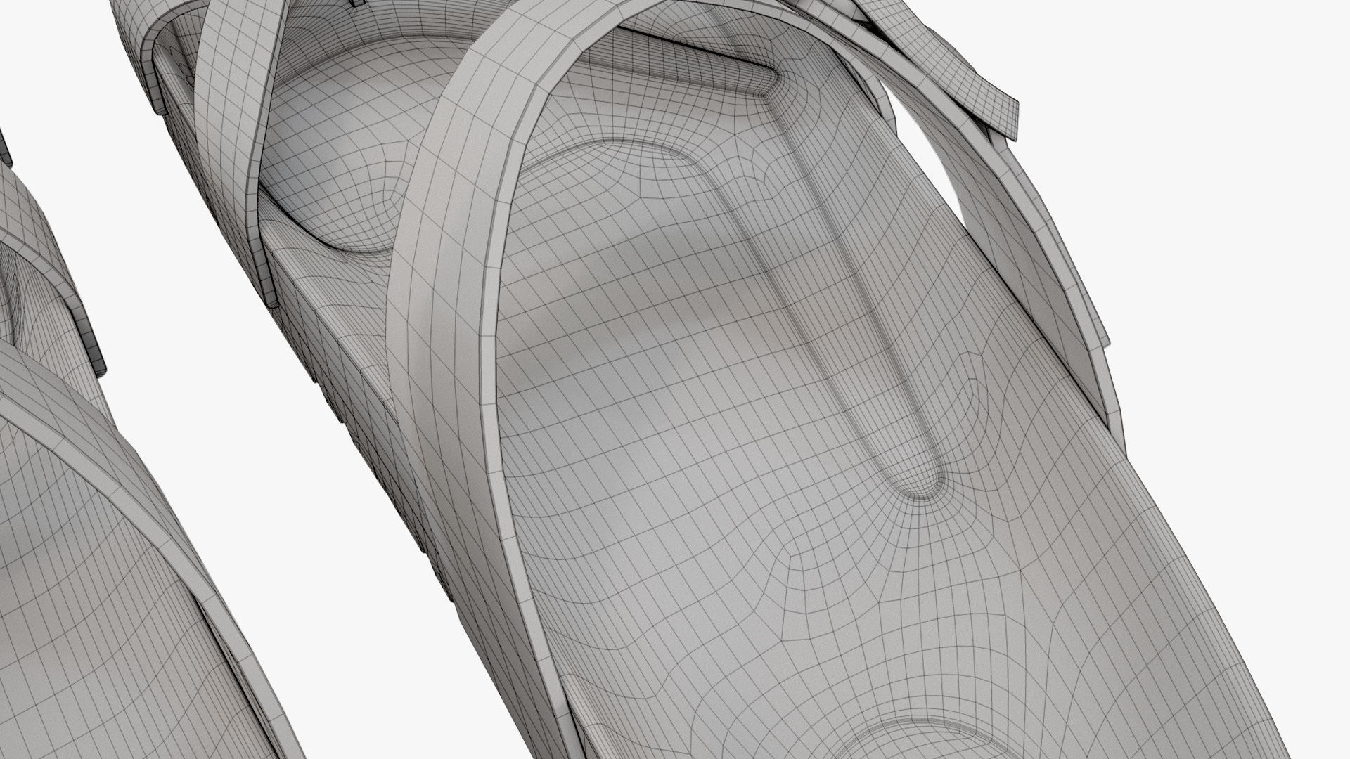 Birkenstock Mayari Cream Leather 3D model_17