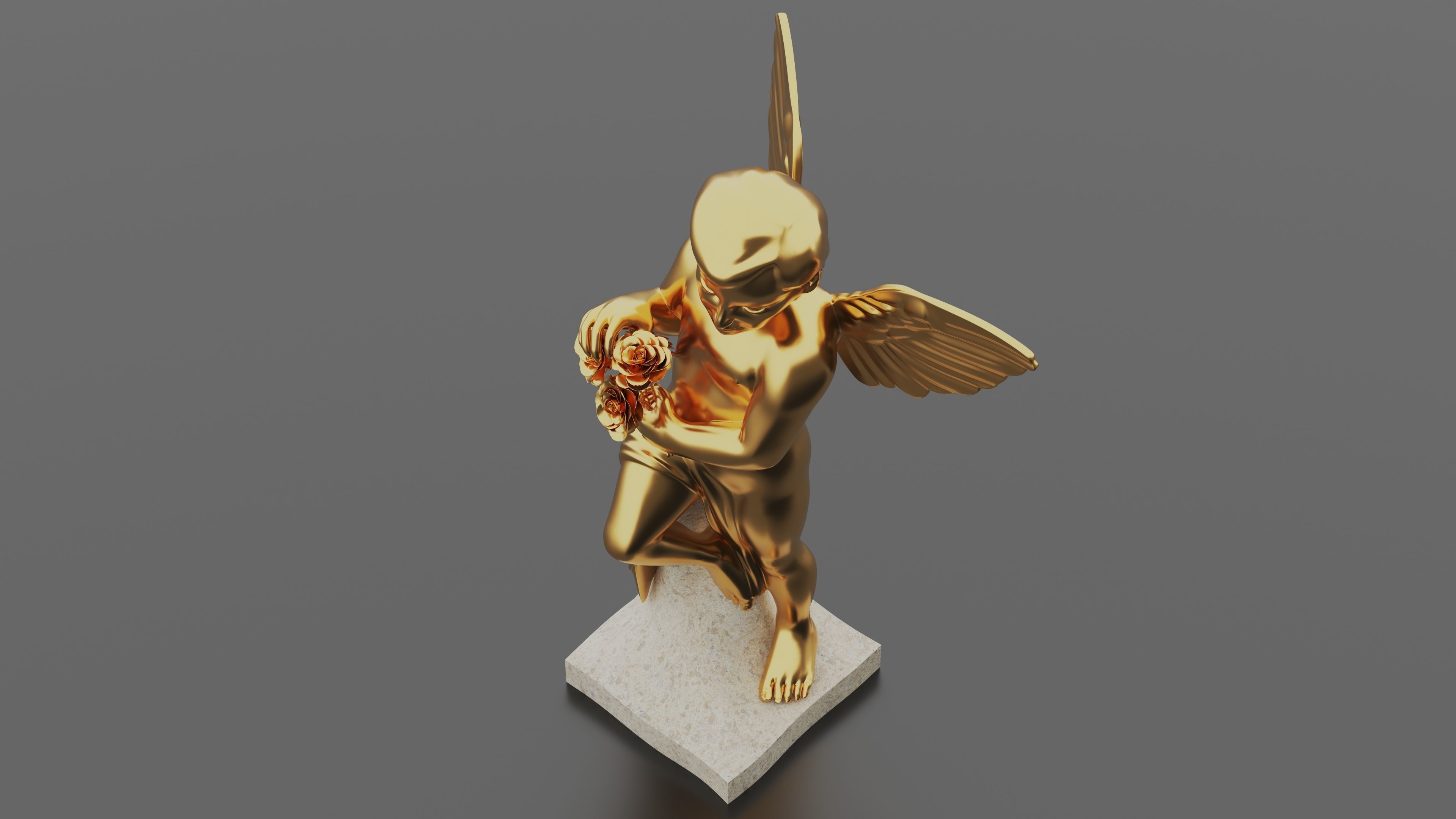 Cherub 4K 3D model_8