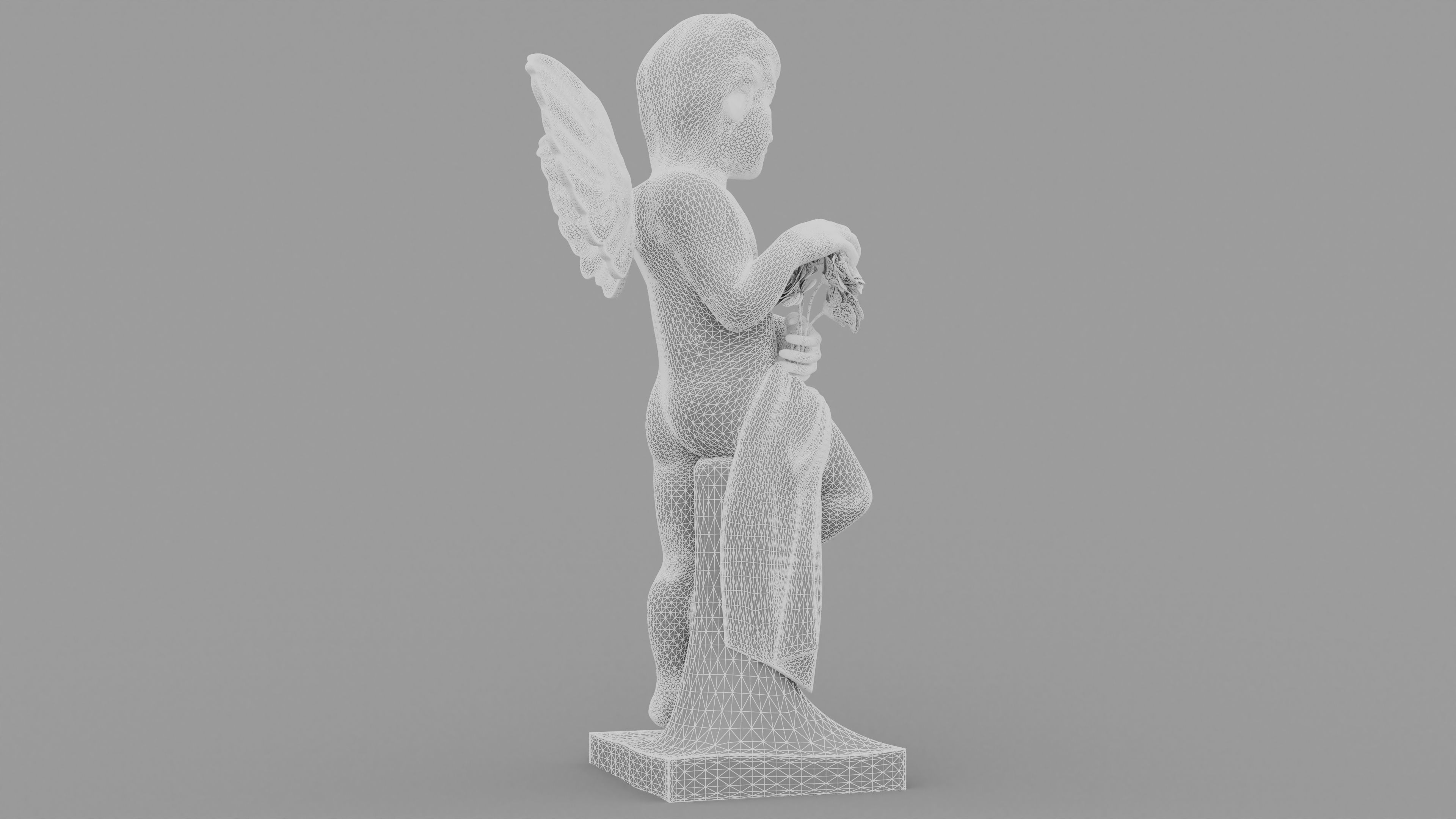 Cherub 4K 3D model_10