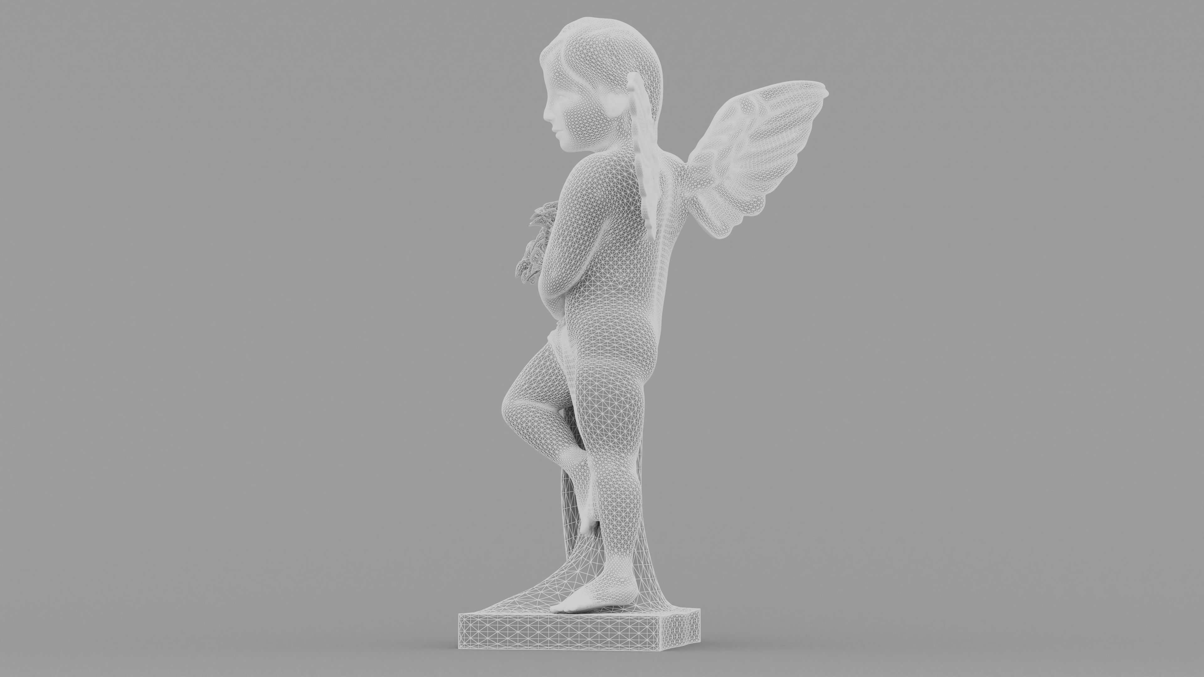 Cherub 4K 3D model_14