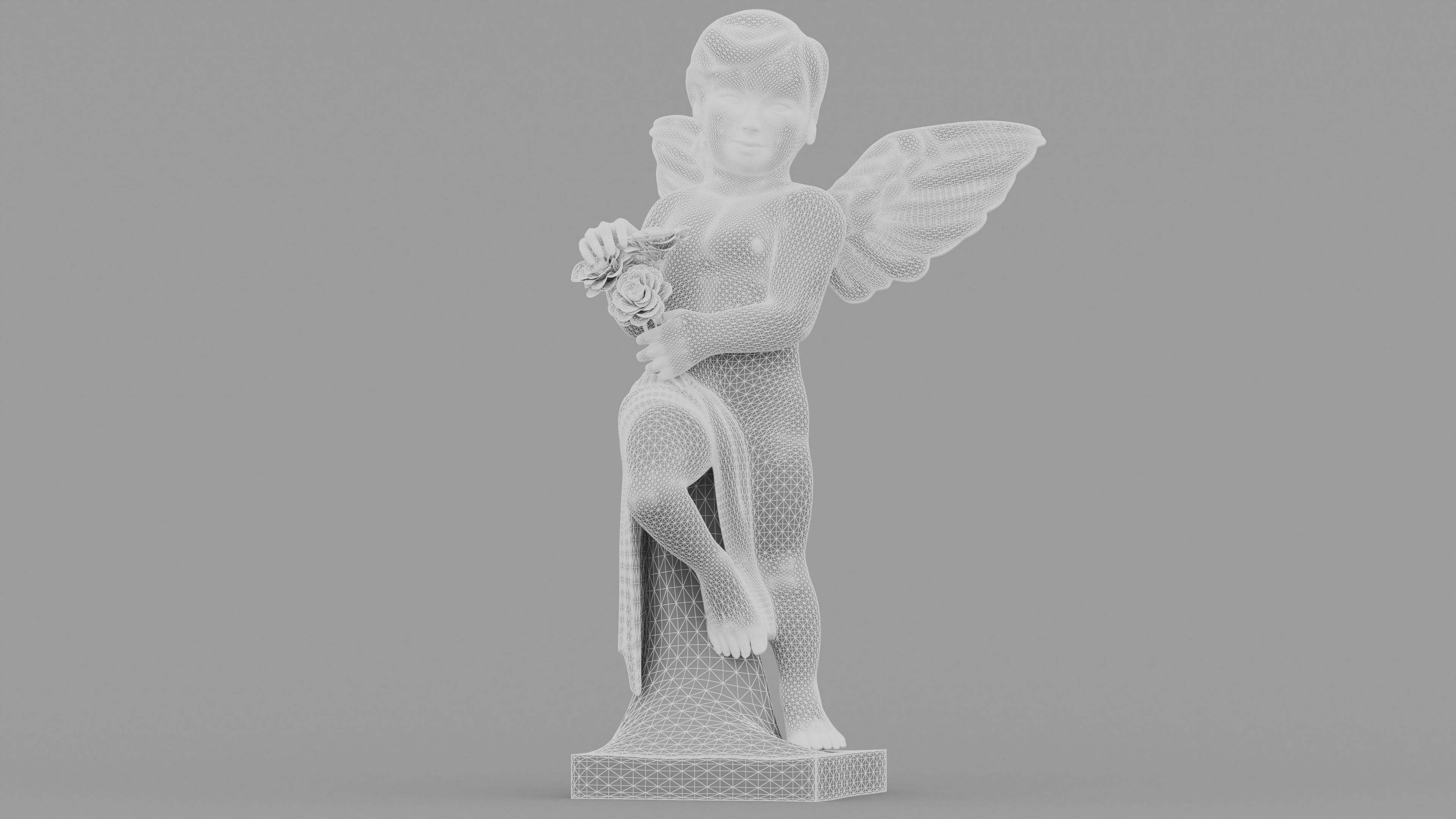 Cherub 4K 3D model_11