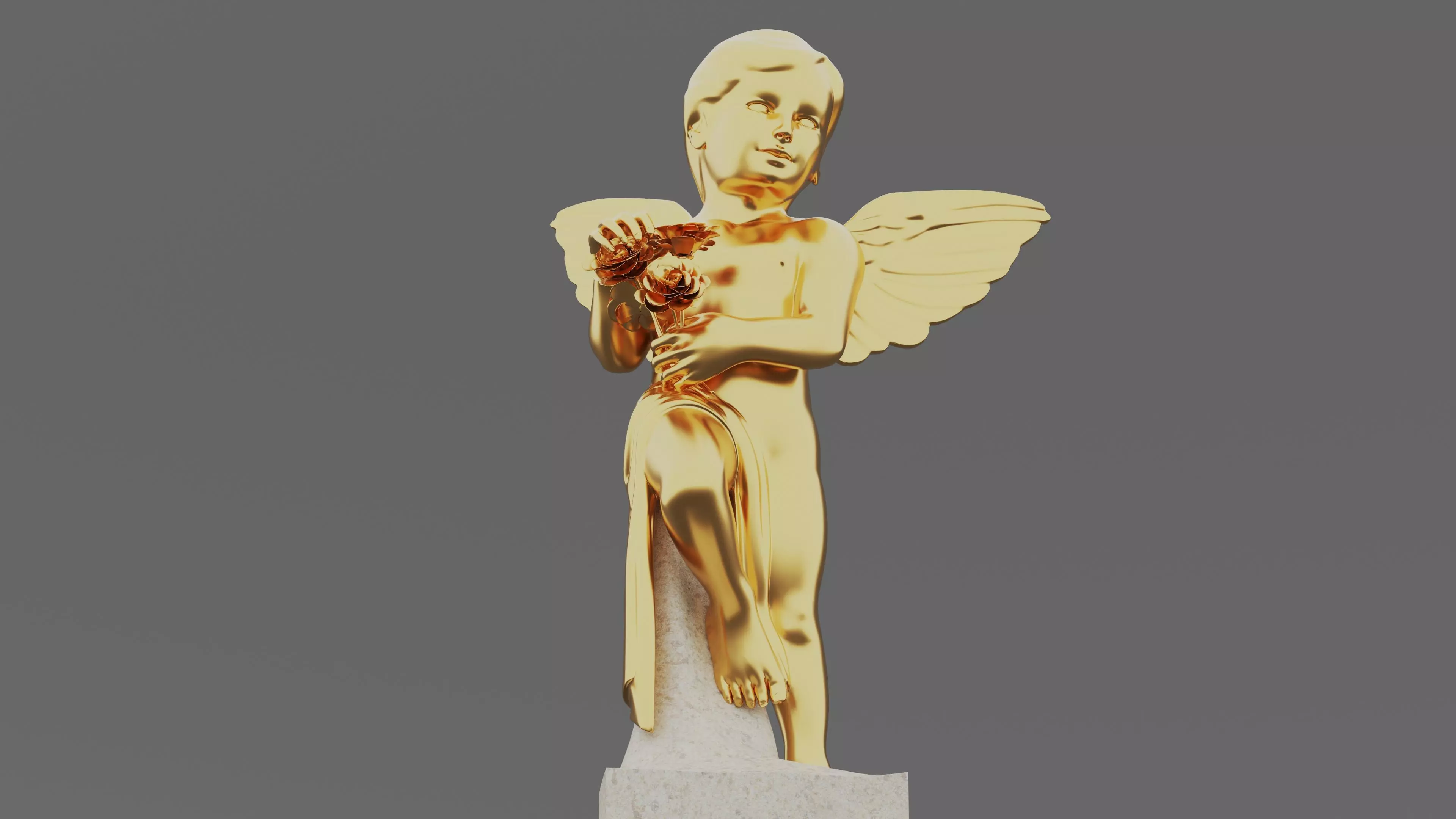 Cherub 4K 3D model_0