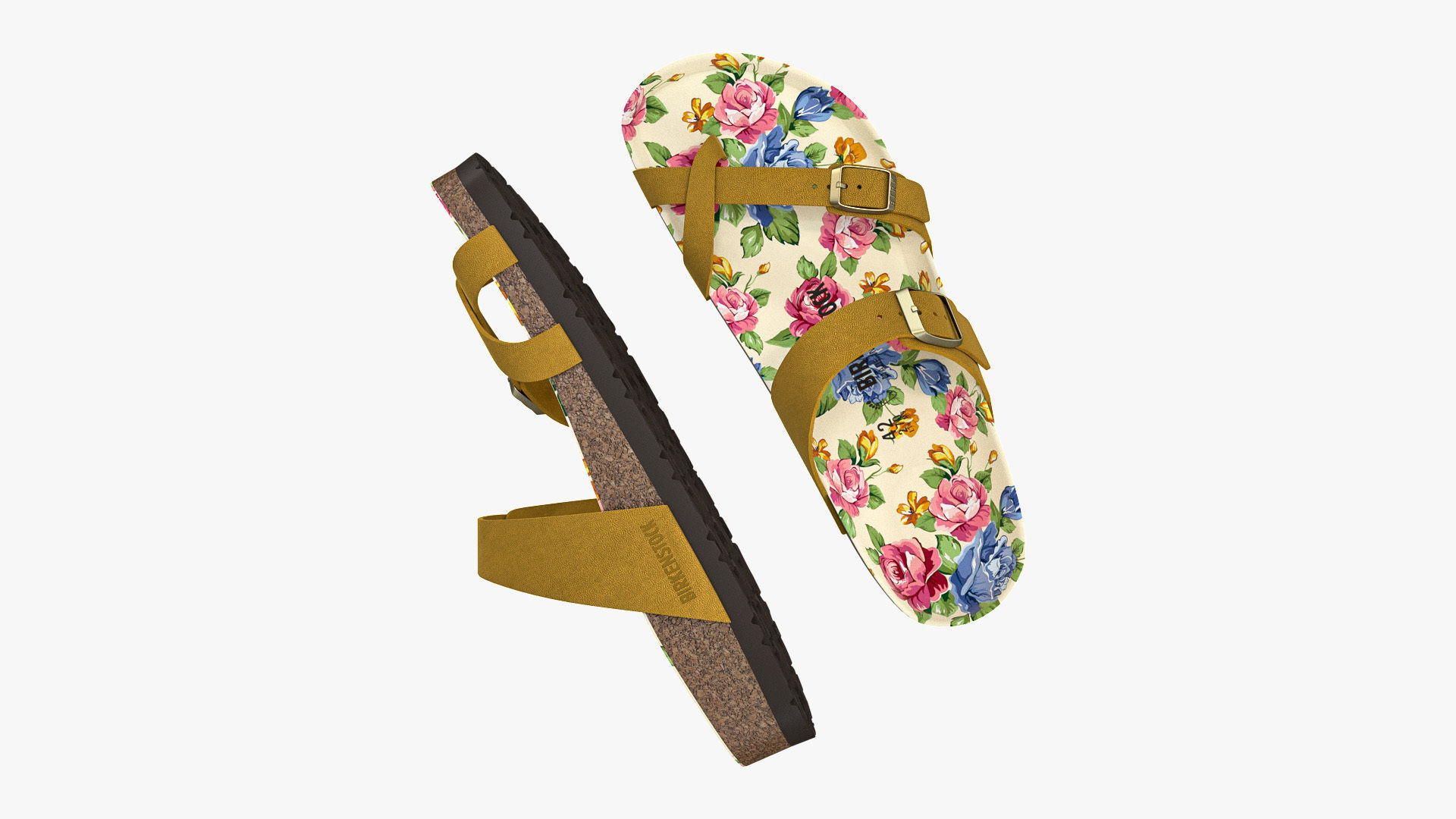 Birkenstock Mayari Pattern 3D model_2