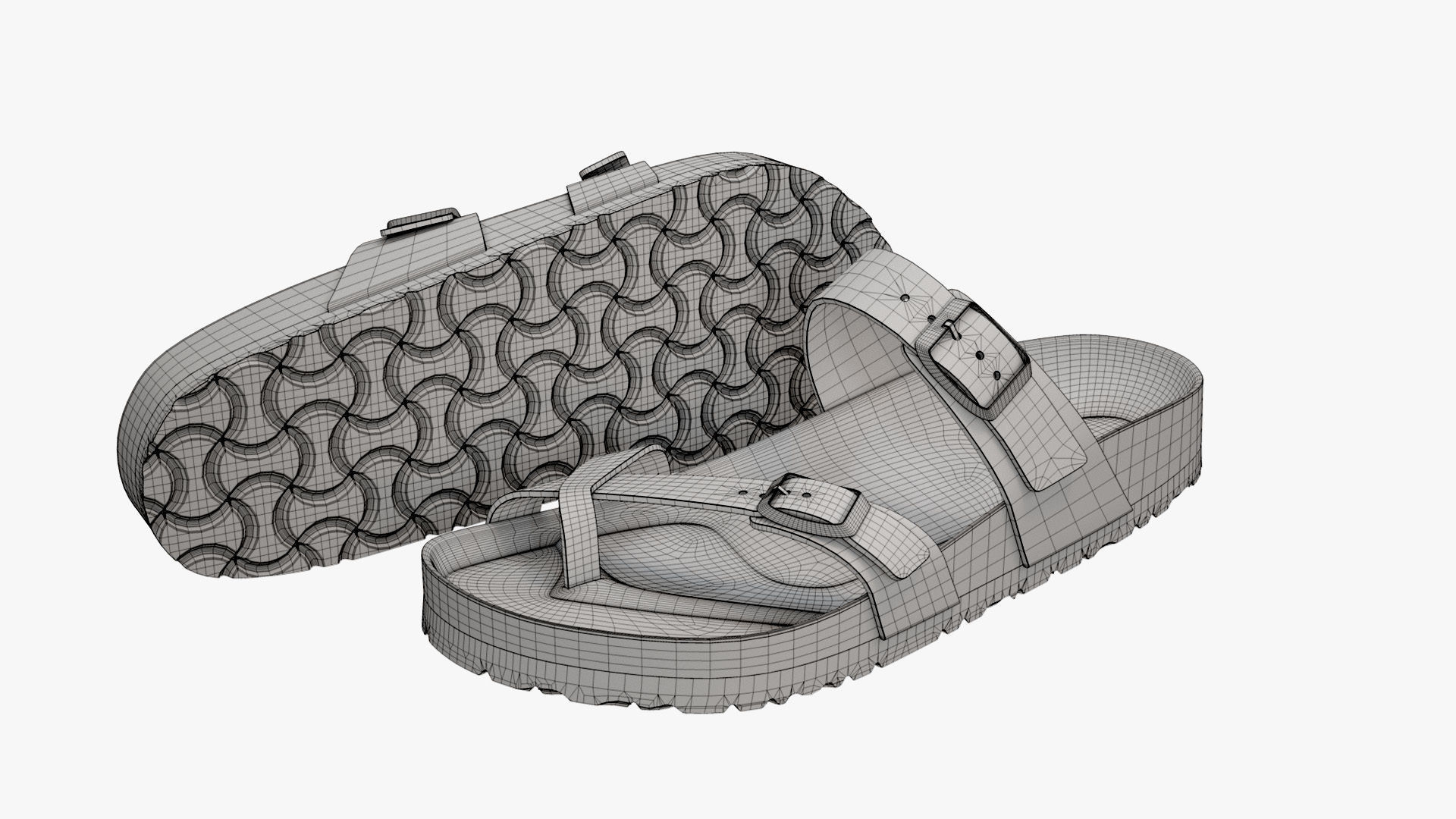 Birkenstock Mayari Pattern 3D model_13