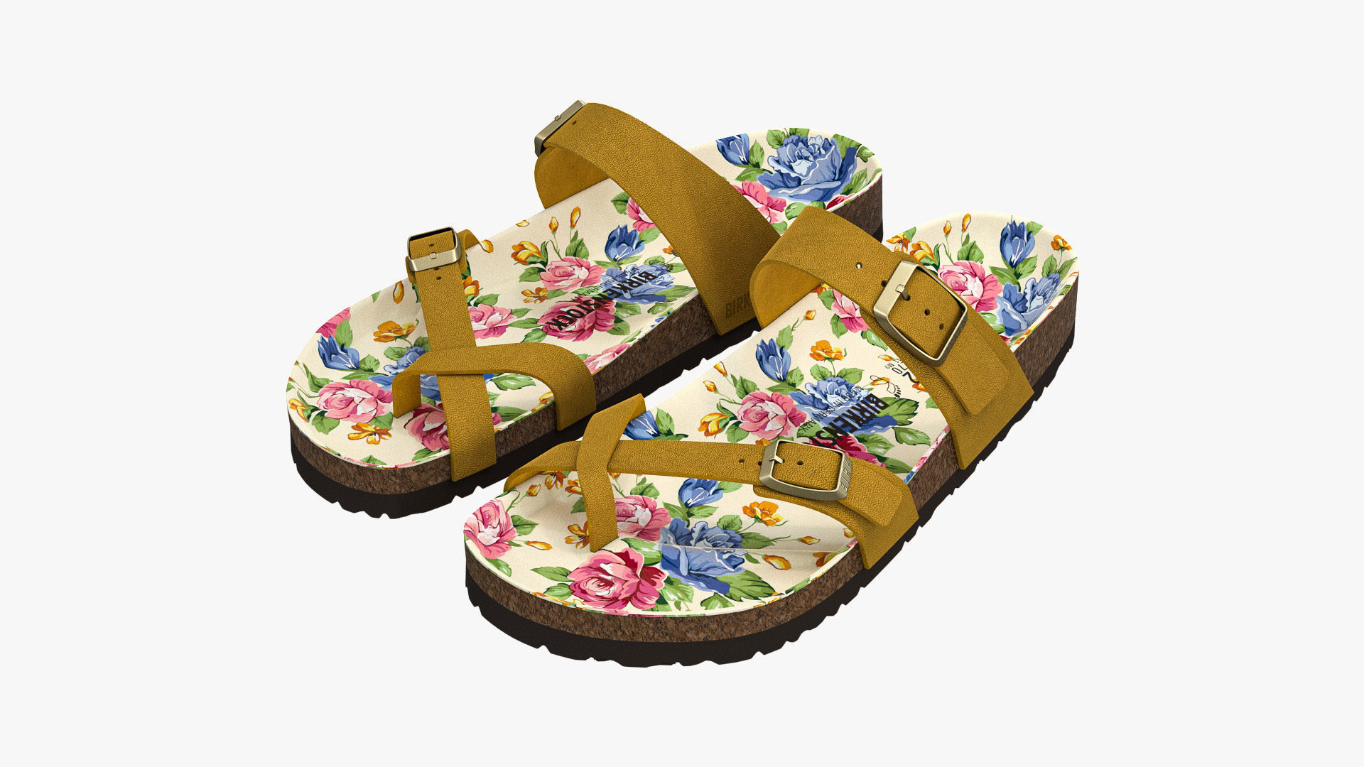 Birkenstock Mayari Pattern 3D model_4