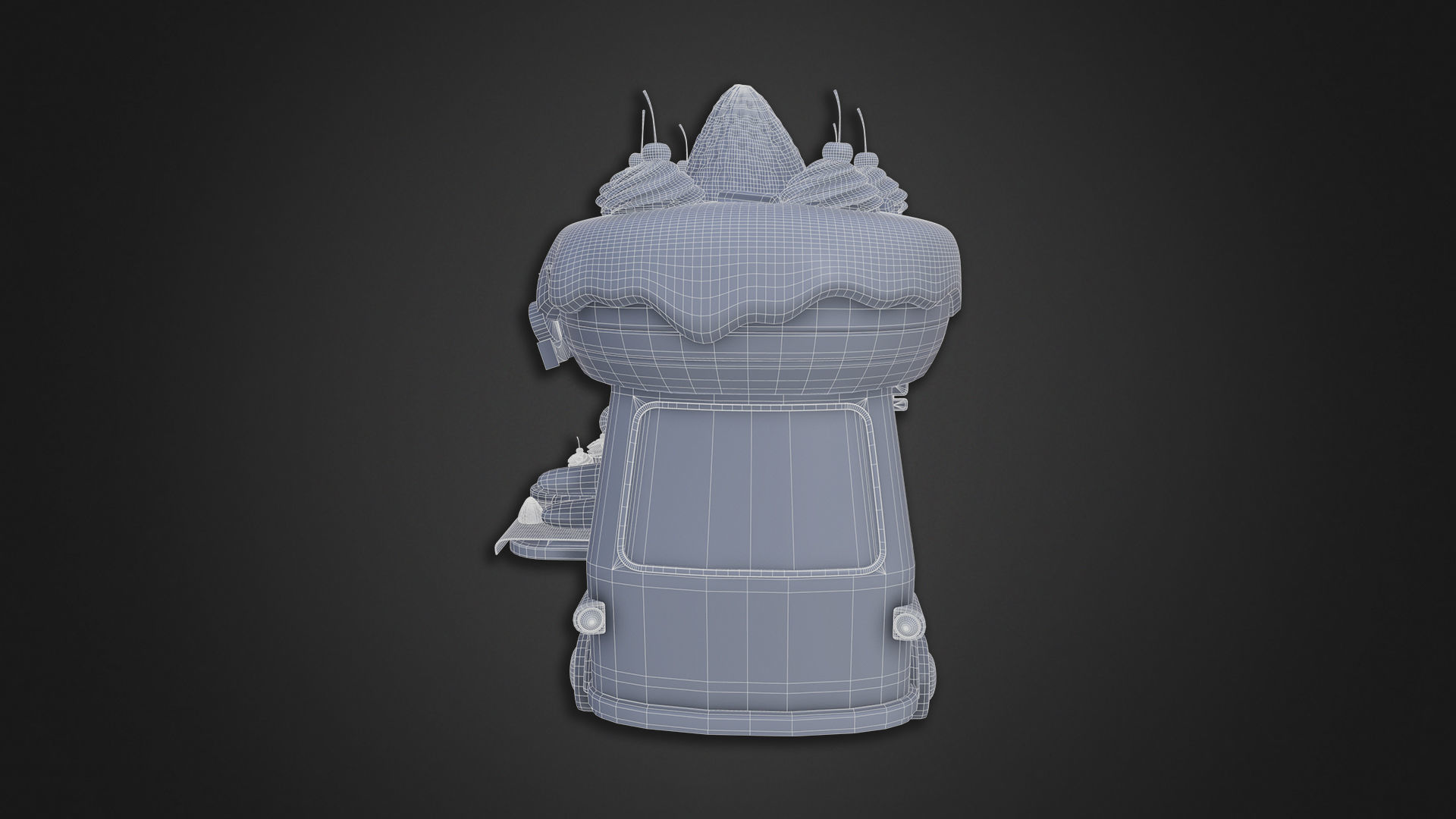 Asset - Cartoons - Food Truck Cart Collection _62