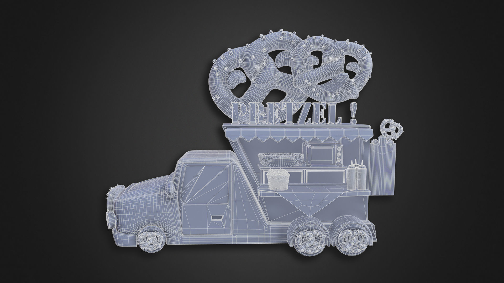 Asset - Cartoons - Food Truck Cart Collection _45