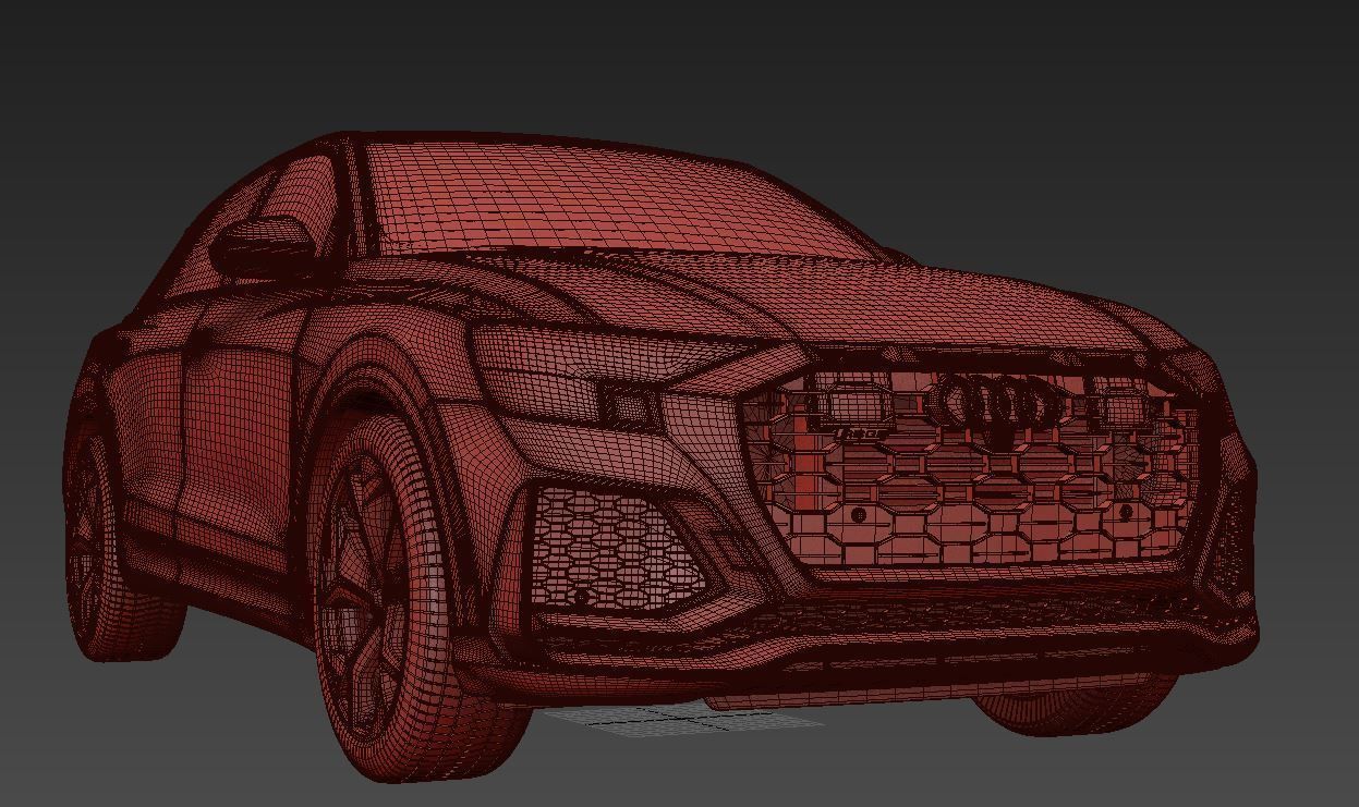 Audi RS Q8 2020 High Detailed 3D Model  3D model_17