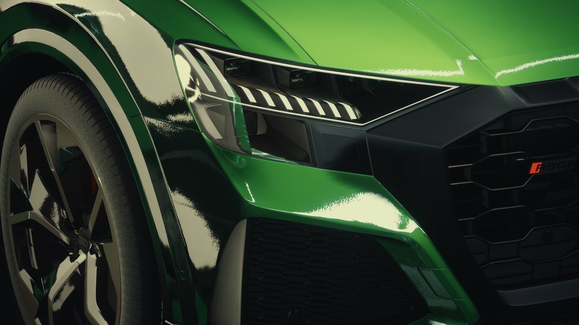 Audi RS Q8 2020 High Detailed 3D Model  3D model_2