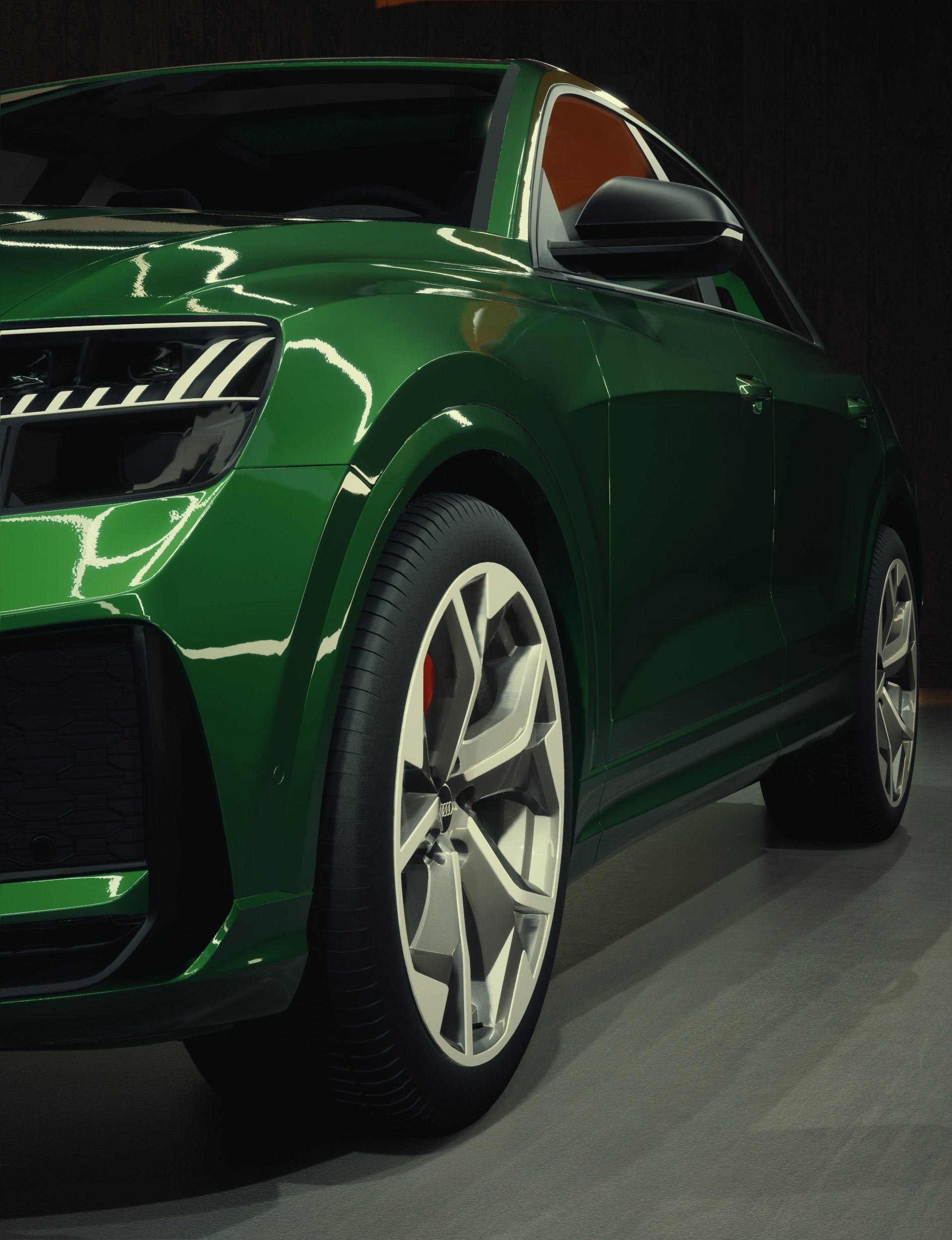 Audi RS Q8 2020 High Detailed 3D Model  3D model_4