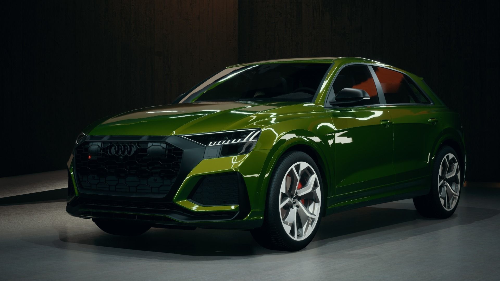 Audi RS Q8 2020 High Detailed 3D Model  3D model_10