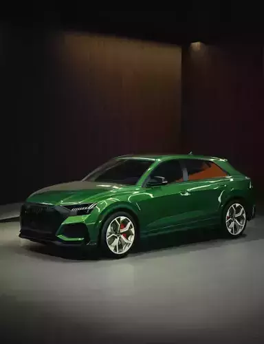 Audi RS Q8 2020 High Detailed 3D Model  3D model
