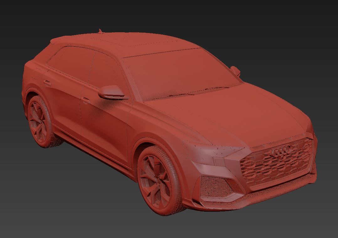 Audi RS Q8 2020 High Detailed 3D Model  3D model_15