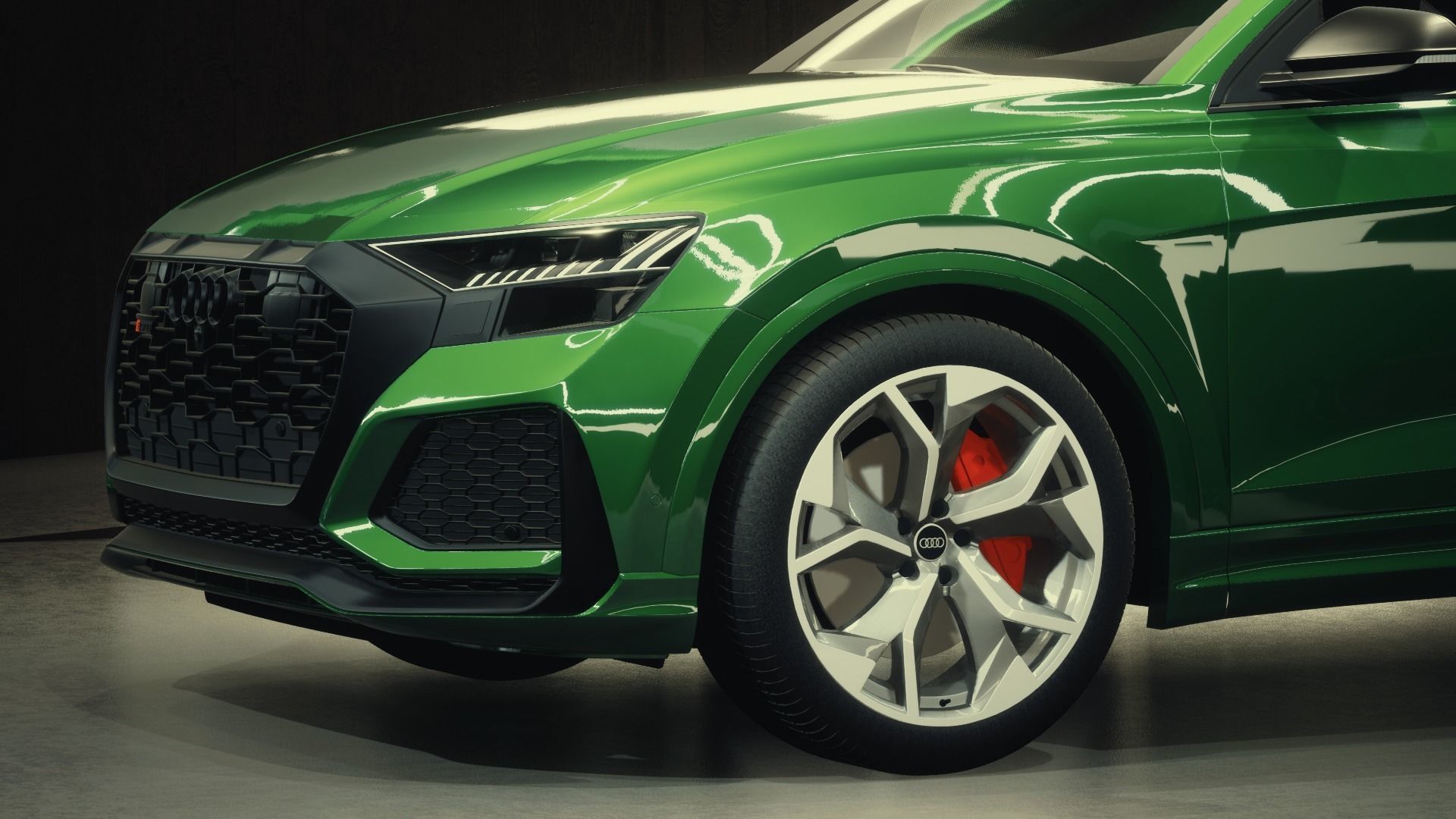 Audi RS Q8 2020 High Detailed 3D Model  3D model_3