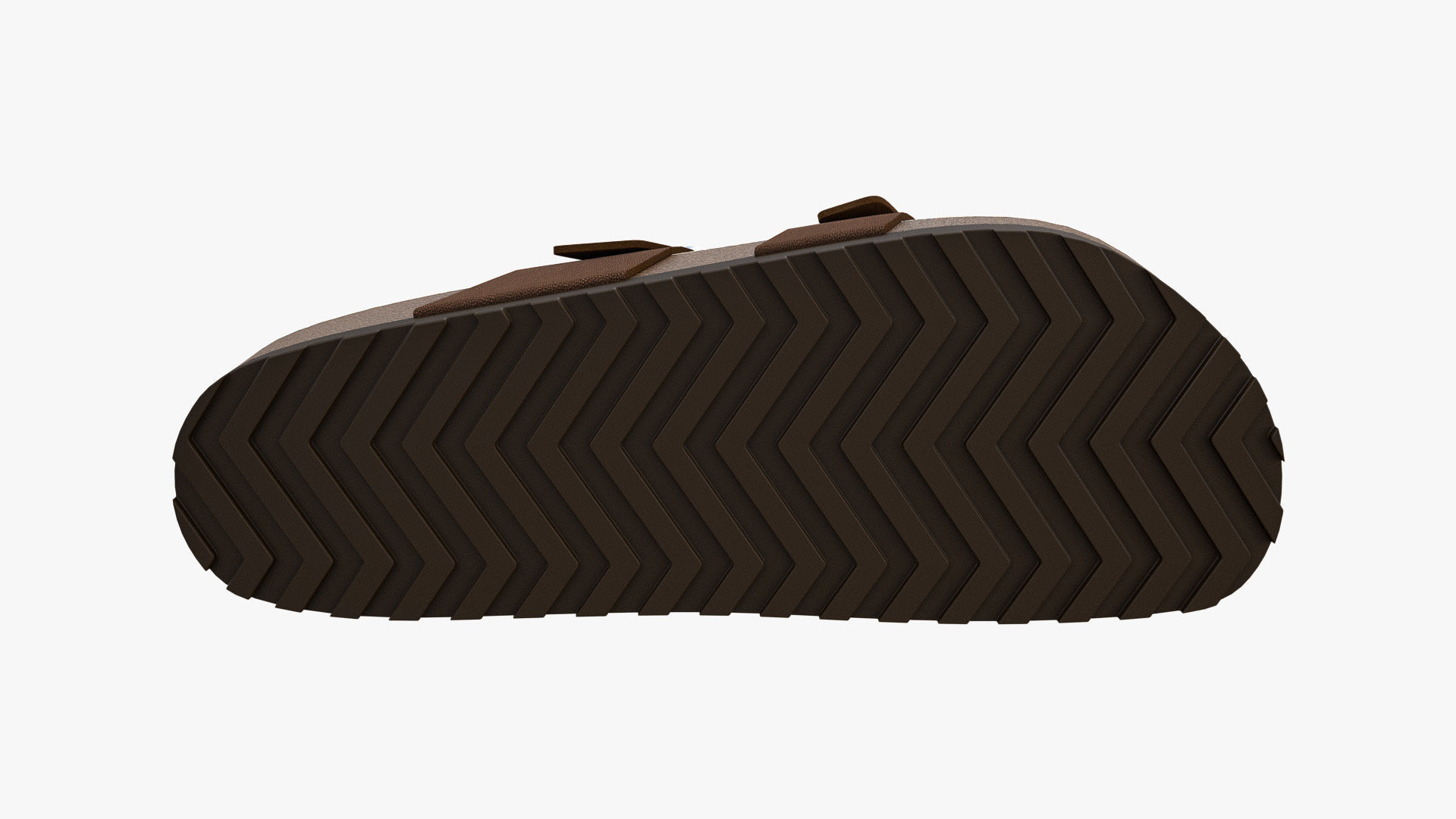 Triple-Strap Sandals Pattern 3D model_8