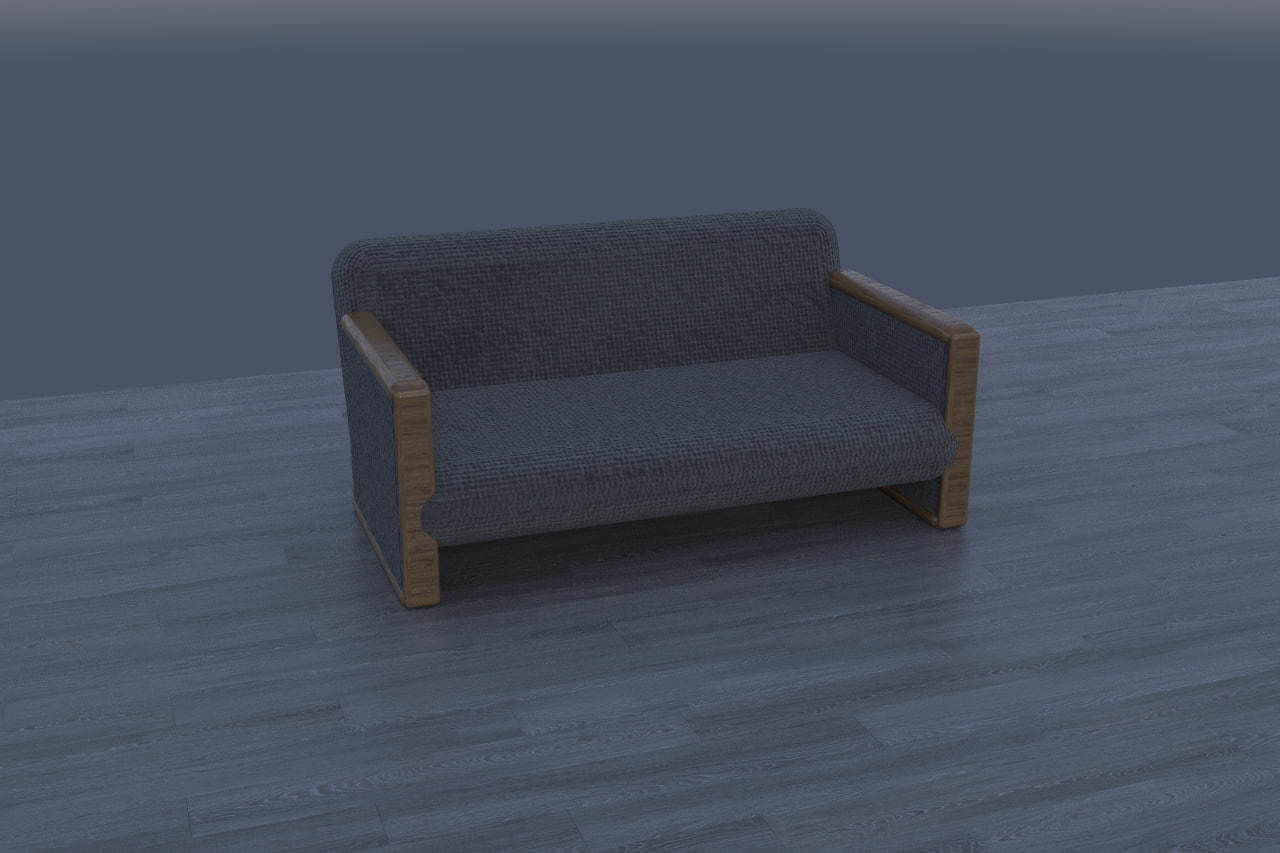 Sofa for who likes comfort 3D print model_1