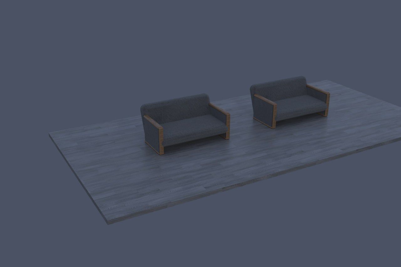 Sofa for who likes comfort 3D print model_2