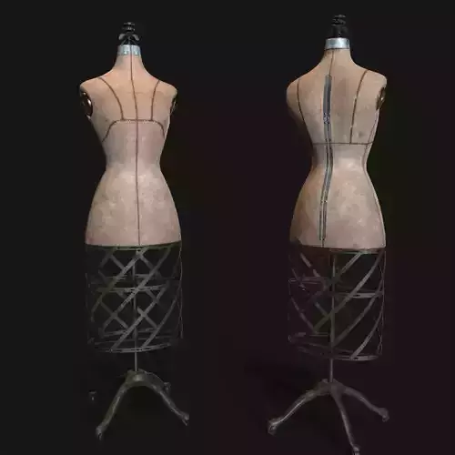 PBR Vintage Mannequin 