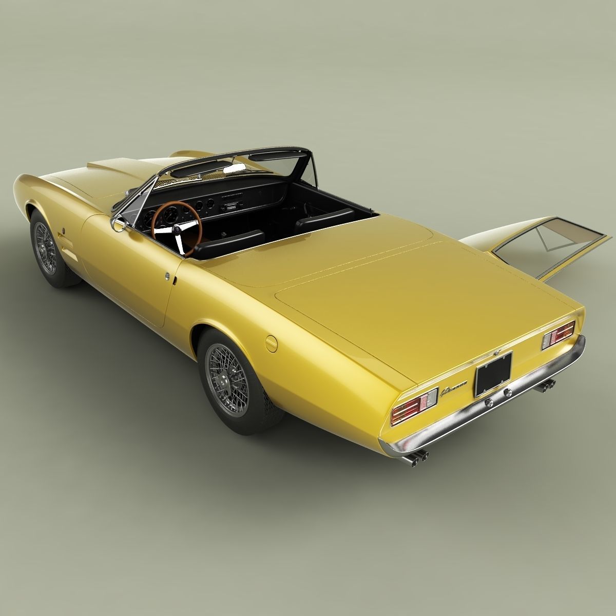 Ghia 450 SS 3D model_8