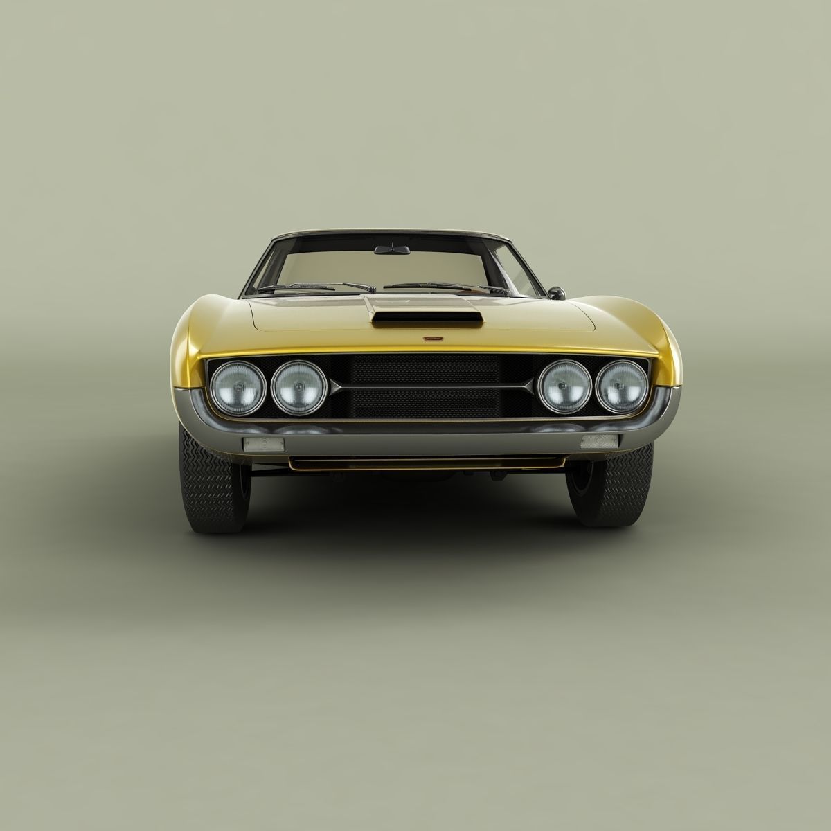 Ghia 450 SS 3D model_4