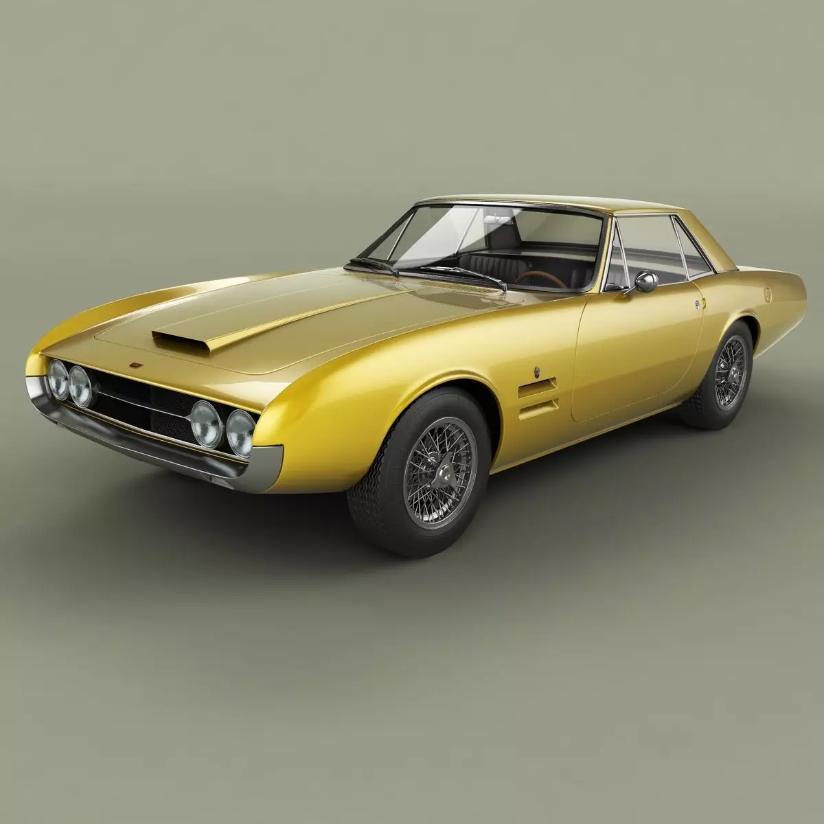 Ghia 450 SS 3D model_0