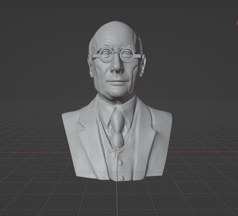 Andre Gide 3D print model_11