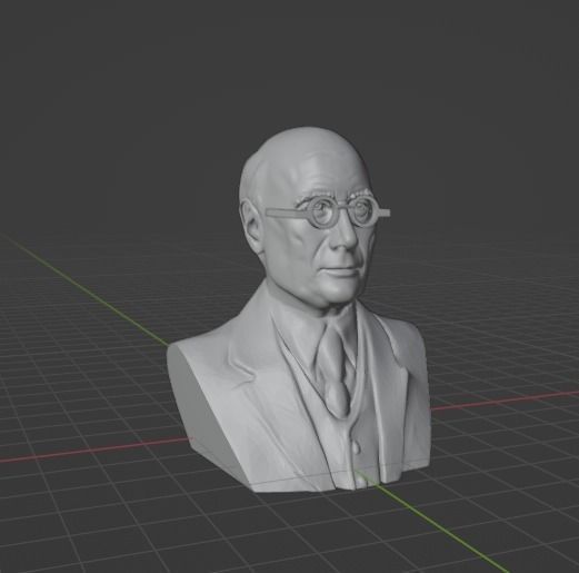 Andre Gide 3D print model_8