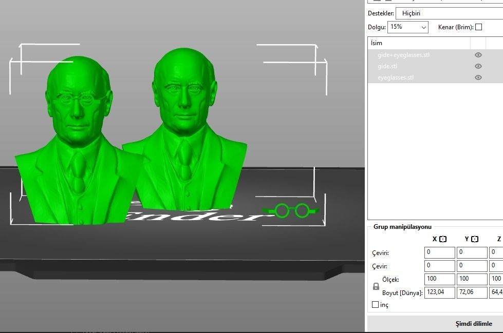 Andre Gide 3D print model_12