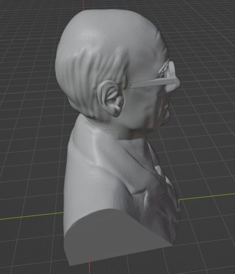 Andre Gide 3D print model_16
