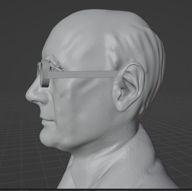 Andre Gide 3D print model_7
