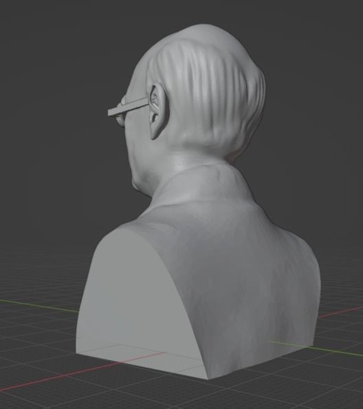 Andre Gide 3D print model_19