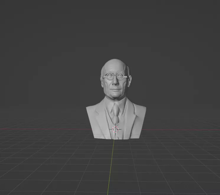 Andre Gide 3D print model_0
