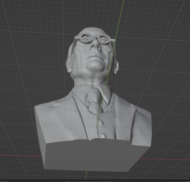 Andre Gide 3D print model_4