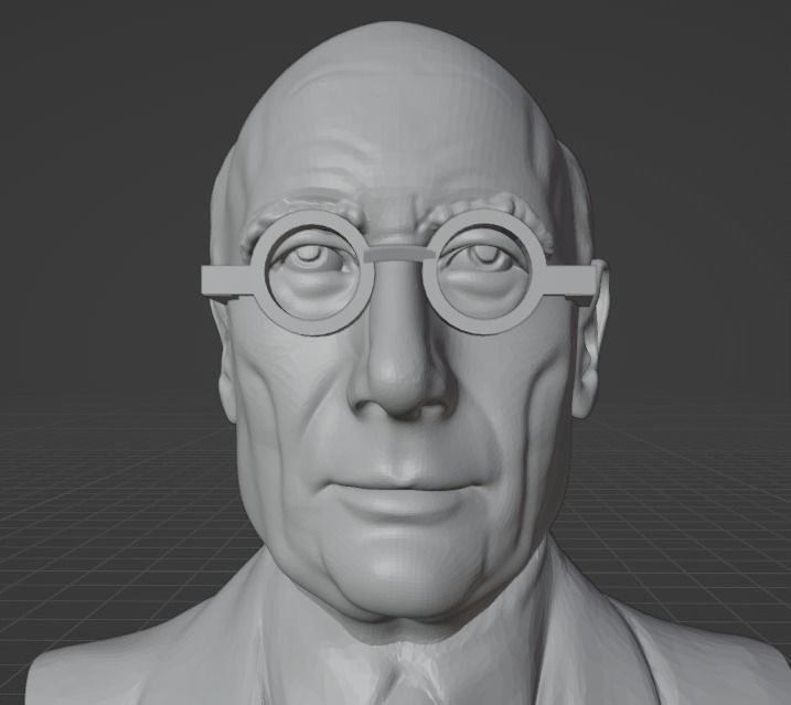 Andre Gide 3D print model_2