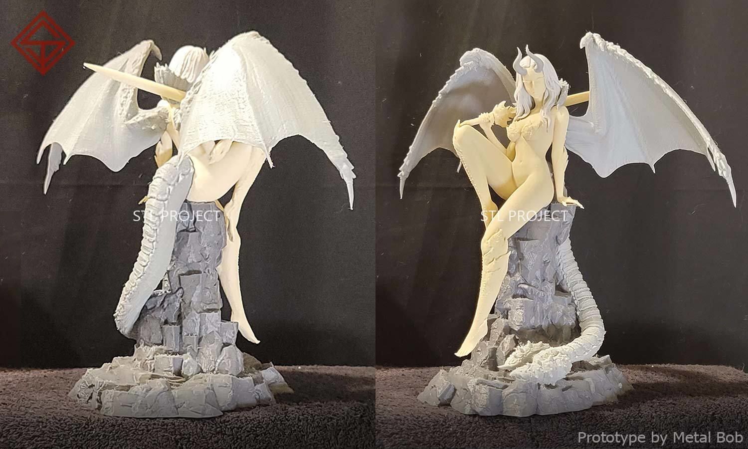 Diablos Girl 3D print model_4