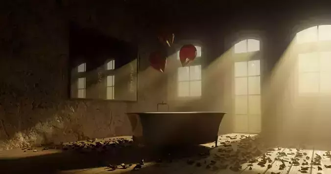 cinematic bathtub 