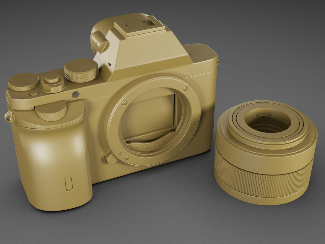 Sony Alpha 7R camera 3D model_15