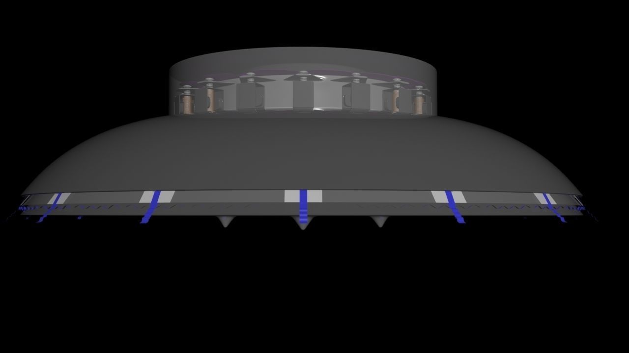 Toroidal Standing Microwave Generator - Harmonics Propulsion 3D model_8