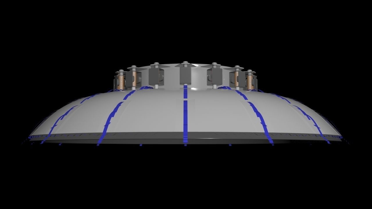 Toroidal Standing Microwave Generator - Harmonics Propulsion 3D model_6